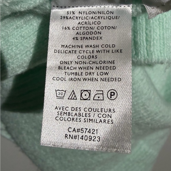 Loft Light Green Women's Sweater Size Small - Picture 5 of 5